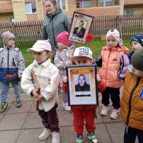 Шествие "Бессмертного полка" в детском саду! Шествие "Бессмертного полка" в детском саду!.