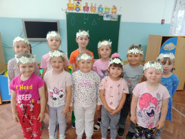 Весёлый день ромашки в детском саду Весёлый день ромашки в детском саду.